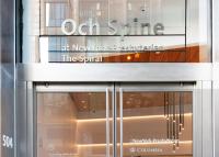 och spine at The Spiral door